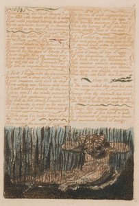 The First Book of Urizen, Plate 6, Muster around the Bleak Deserts.... (Bentley 4) by William Blake